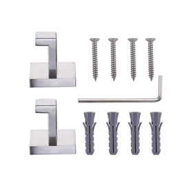TASTOS brushed nickel hardware resists scratches and tarnish in daily use