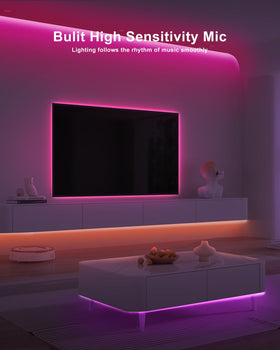 Tatazone app-controlled dimmable COB strip for tailored mood lighting.