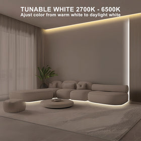 Tatazone CRI93+ LED strip light ideal for bedroom color accuracy.