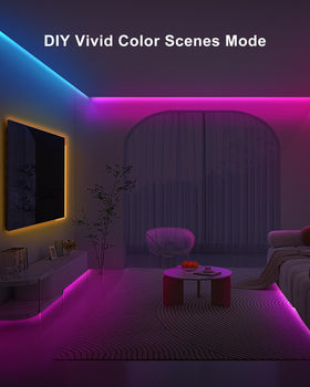 Tatazone versatile décor strip suited for bedroom, kitchen, desk, and cabinets.
