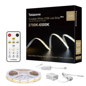 Tatazone tunable white strip with remote delivers flexible mood lighting for any room