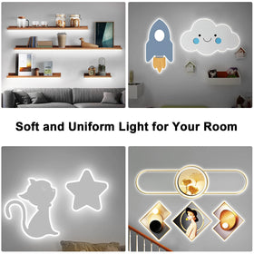 Tatazone white COB strip light along a staircase offering safe, soft ambient glow