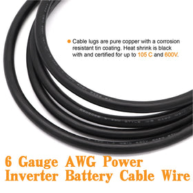 Taukealugs 5/16 inch copper lugs for versatile terminal options.