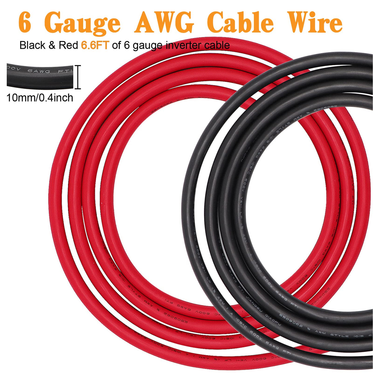 Taukealugs UL1015 CSA Ft1 approved power cable for rugged use.