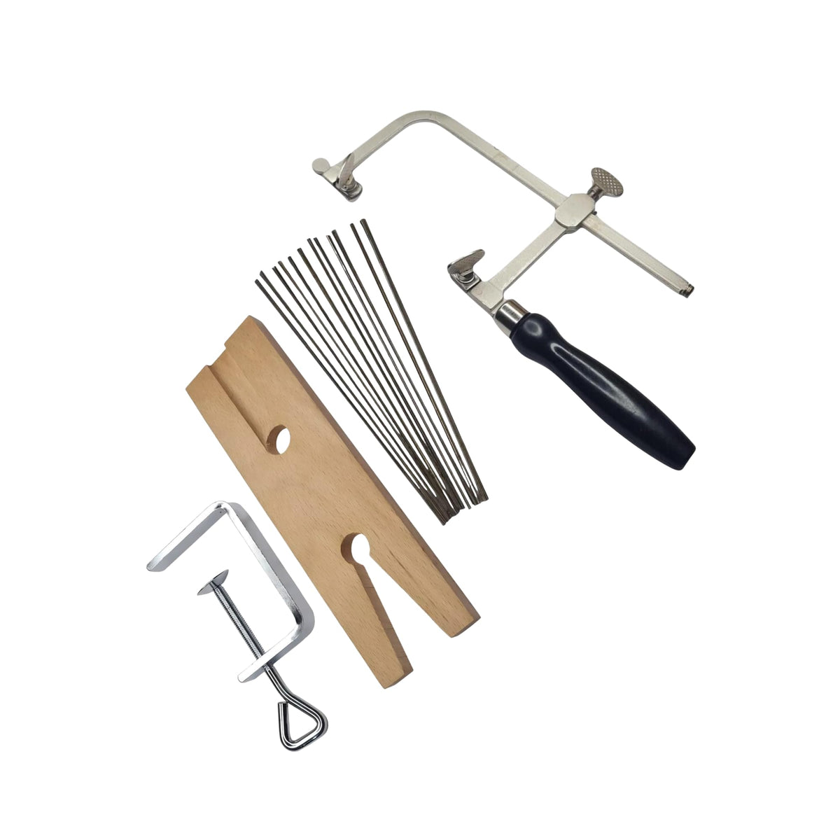 TAURISH adjustable saw frame for precise metal, wood, and plastic cuts
