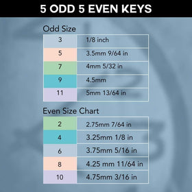 TAURISH universal winding key set suitable for mantel, wall, and antique clocks