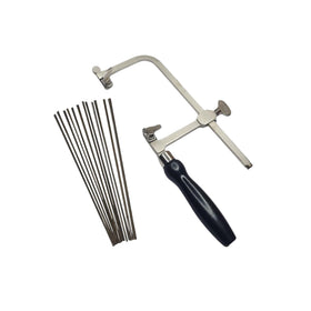 TAURISH German style jeweler's saw frame for precise metal and wood cuts