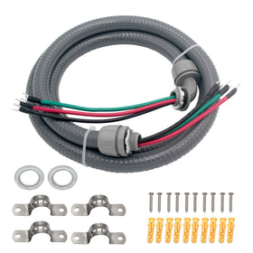 TAUROX power whip assembly kit for fast outdoor wiring connections