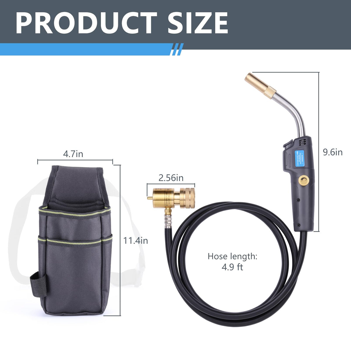 TAUSOM MAPP torch with durable, long-lasting construction