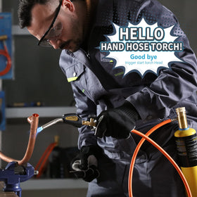 TAUSOM torch for soldering, brazing, and high-heat applications in workshops