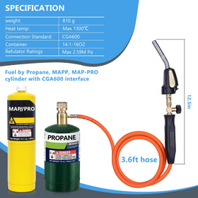 TAUSOM CGA600 connection ensures safe compatibility with standard cylinders