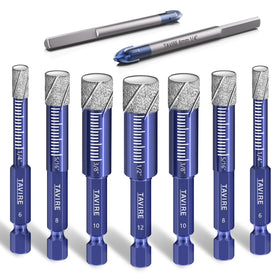 Tavire porcelain drill bits deliver clean, precise holes with durable performance