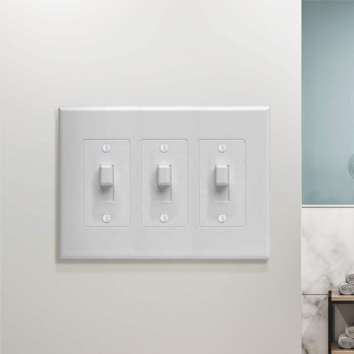 TayMac 2673W outlet cover discoloration fix brightens spaces quickly.