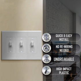 TayMac 2673W square-corner hi-gloss finish streamlines cleaning in busy areas.