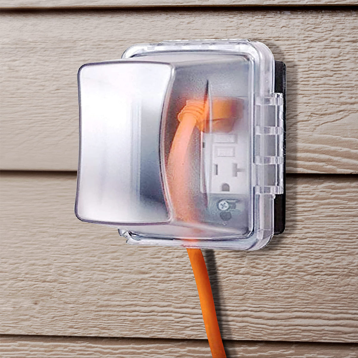 Quick-Fit keyhole mount on TayMac MM710C enables fast outdoor installation.