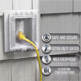 TayMac MR420CW vertical mount option keeps outlets accessible