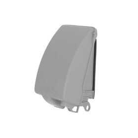TayMac MX4280S front view showing rugged weatherproof cover protecting outdoor outlets