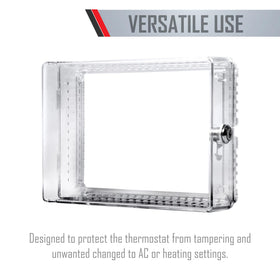 Locking ZTC300 cover shown with keys for tamper-resistant protection.