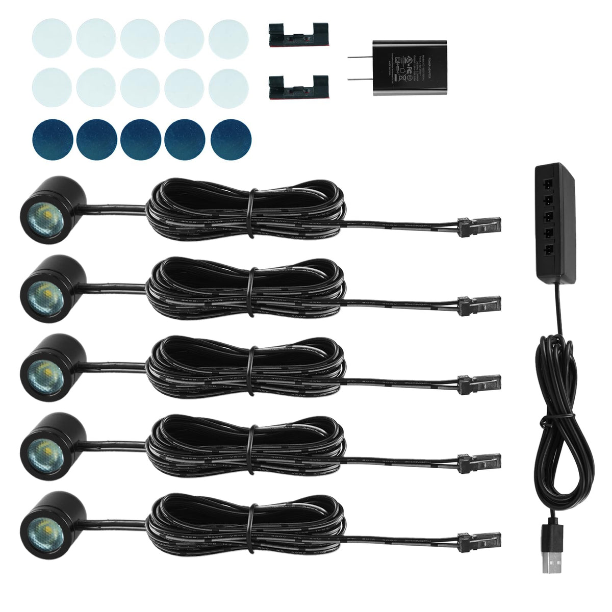TAYSING Mini LED spotlight illuminates artwork with a warm white glow