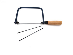 Taytools 777091 wooden handle allows easy blade tension adjustment
