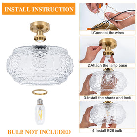 Tbaoinla entryway, kitchen, bathroom, or bedroom perfect for versatile lighting.