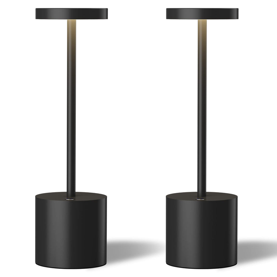 TBBGA cordless table lamp set shown in ambient lighting for gatherings