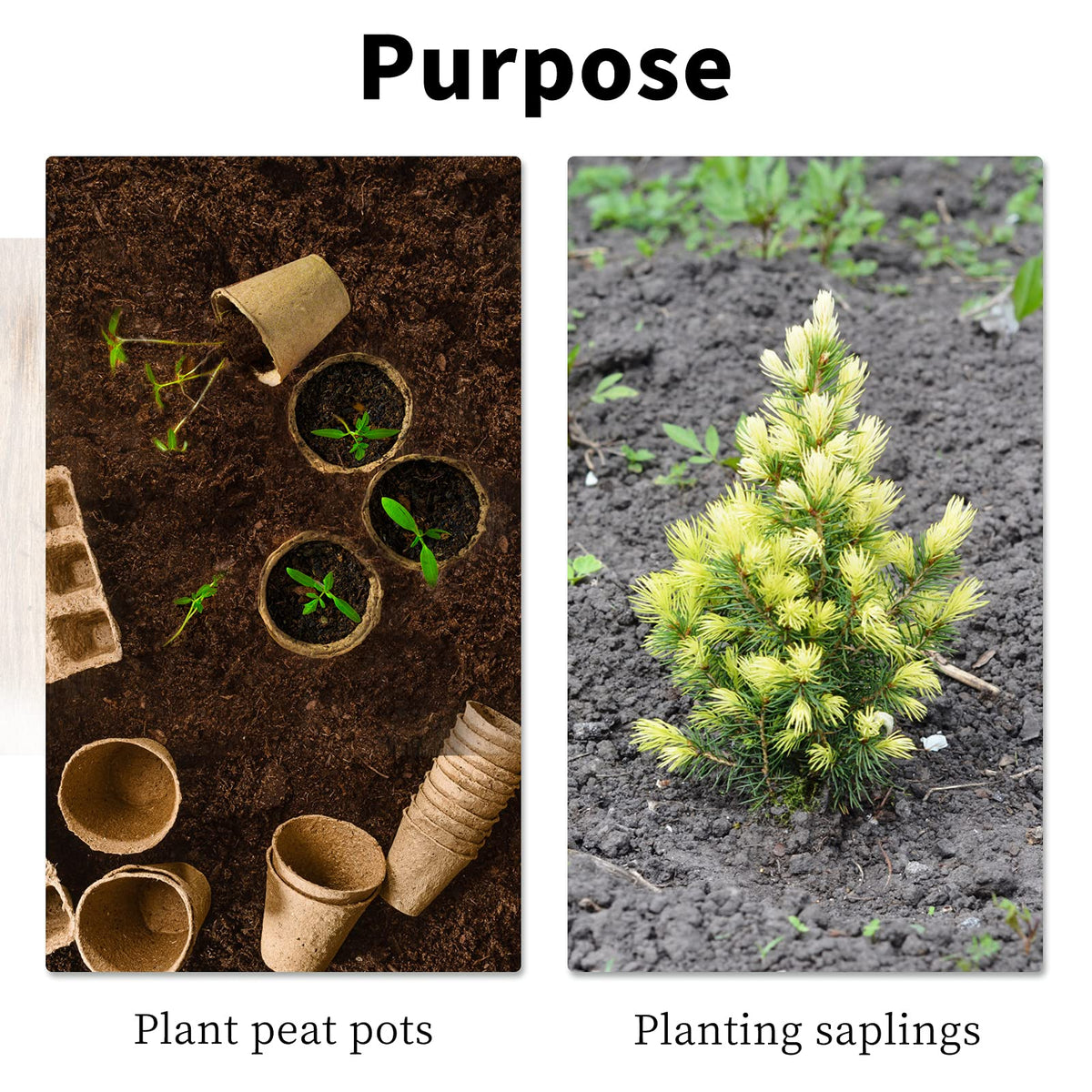 TCBWFY versatile tool for post holes and planter beds