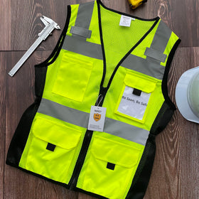 TCCFCCT women's work vest worn on the job scene