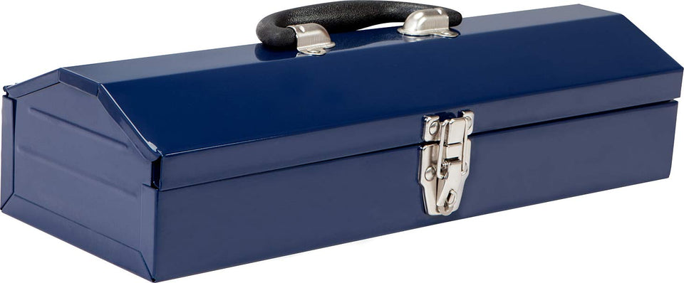 TCE ATB102U Torin 16in hip roof blue tool box, portable storage for tools