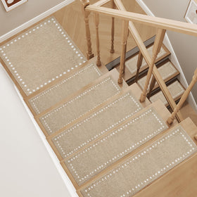 Tchdio washable stair treads are easy to clean and maintain.
