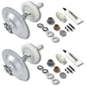 TCK Tech LiftMaster 41C4220A gear and sprocket kit ready for replacement