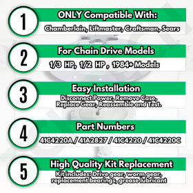 TCK Tech installation instructions included for straightforward replacement