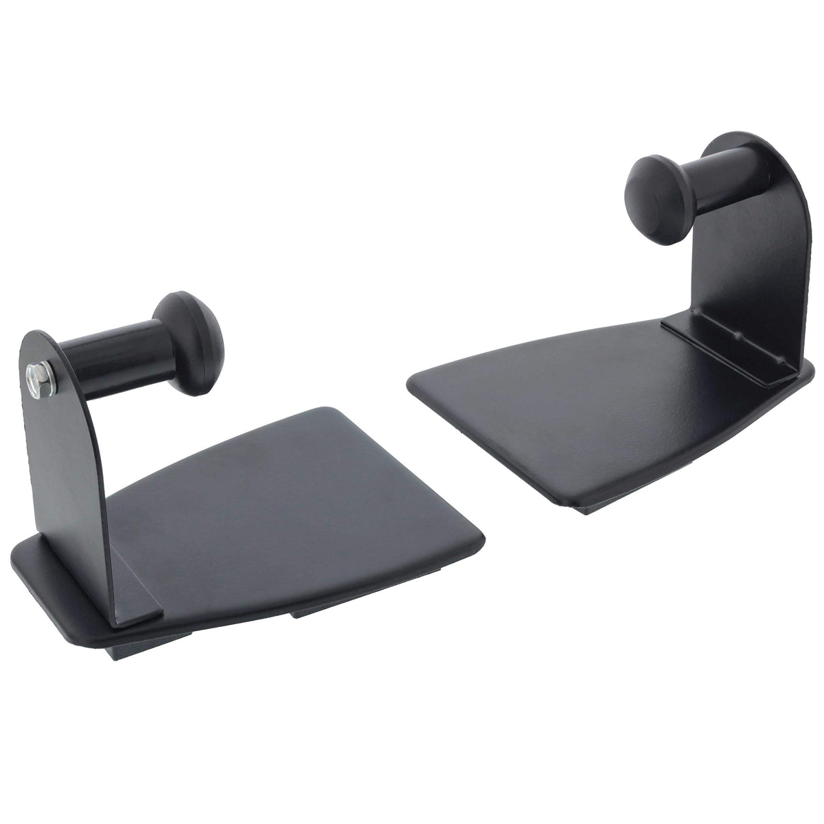 TCP Global magnetic paper towel holder side view showing secure dual magnets for metal surfaces