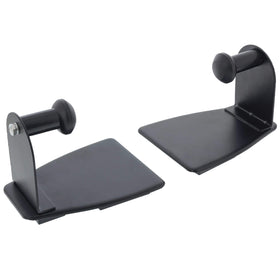 TCP Global magnetic paper towel holder side view showing secure dual magnets for metal surfaces