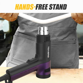 TDAGRO heat gun with overload protection for safer operation.