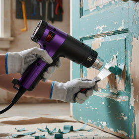 TDAGRO heat gun showcasing two-speed control for versatile heating tasks.