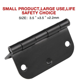 TDCHINGES includes 180 screws for quick, secure installation
