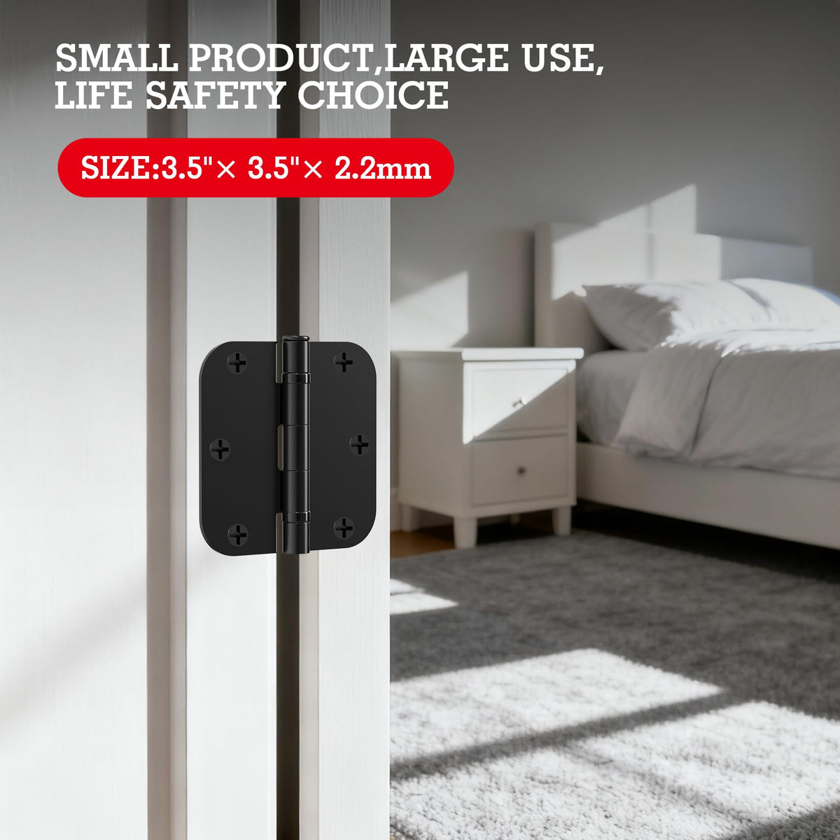 TDCHINGES interior hinges ideal for apartments and offices seeking quiet operation.