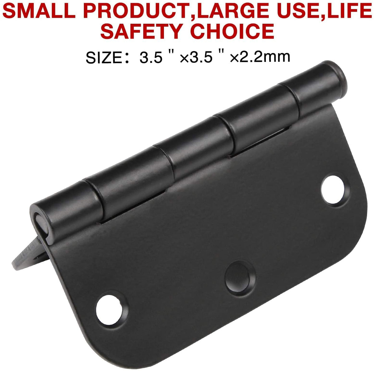 TDCHINGES interior hinge with six holes and sturdy mounting