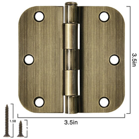 TDCHINGES oil-rubbed bronze finish hinges 3.5-inch