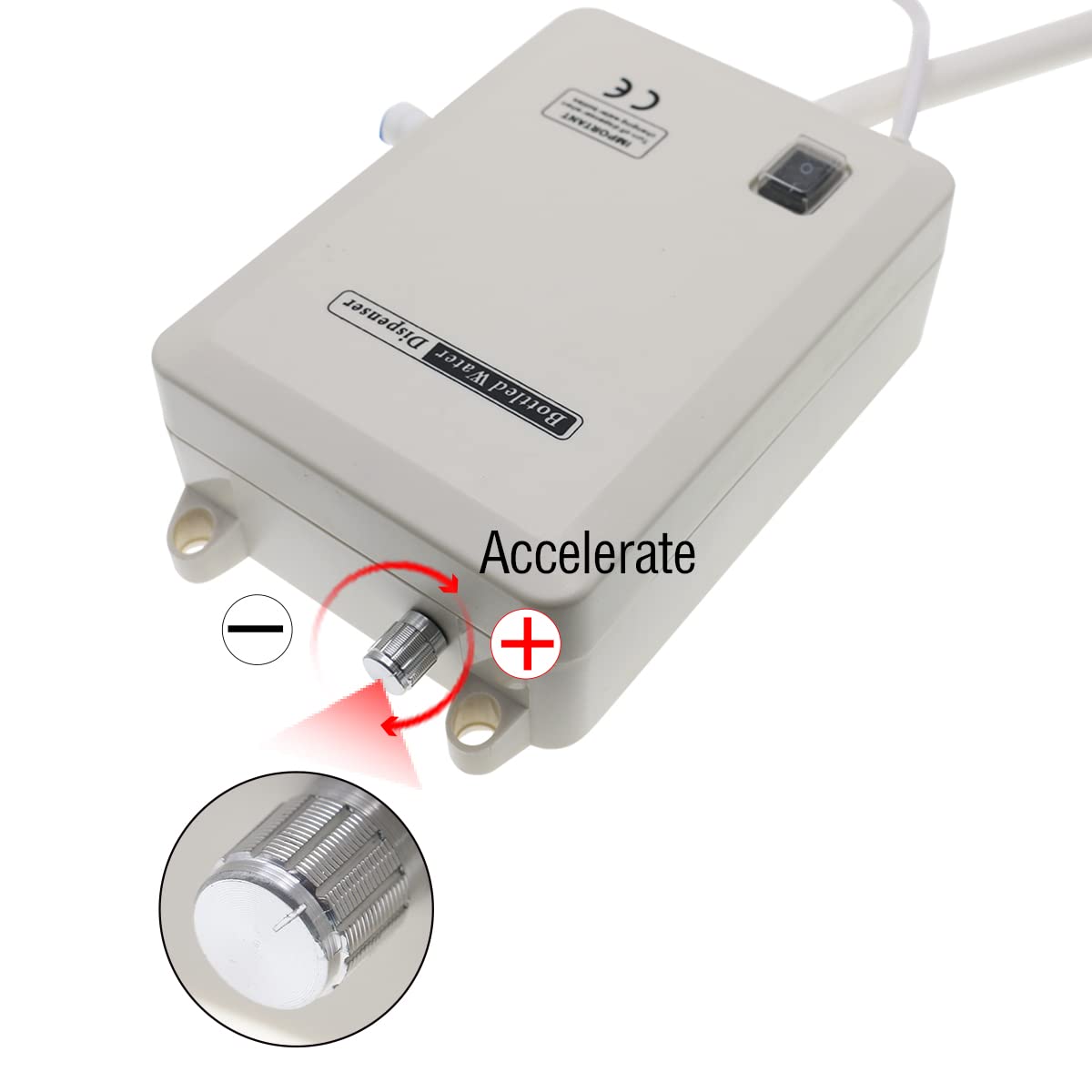 TDRRICH valve detail demonstrates precise flow control for reliable drinking water.