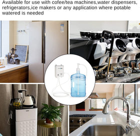 TDRSUPER self-priming pump setup enables quick, flexible installation for beverage devices.