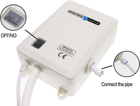 TDRSUPER bottle pump operates quietly with noise-reducing rubber feet.