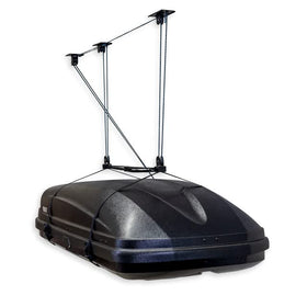 Teal Triangle hoist securely holds up to 150 lbs overhead.