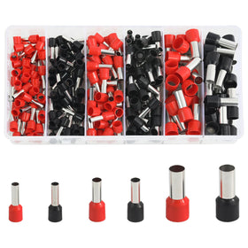 Teansic awg10-12 ferrules in a clear box for reliable end terminations