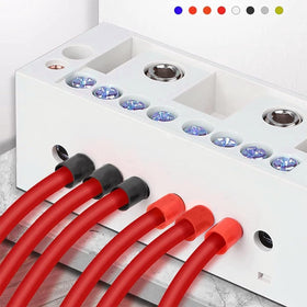 Teansic PVC insulated flare design protects wire ends and enhances safety