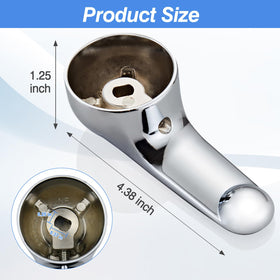 Tearel lever handle for Delta H79 – installation angle demonstrates quick replacement.