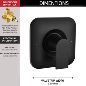 Tearel matte black trim kit includes mounting hardware.