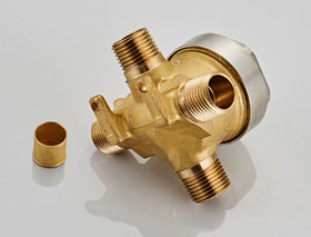 Tearel rough-in valve pressure test cap for pre-installation verification