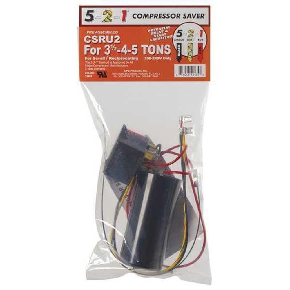 TEAYIR 5-2-1 CSRU2 compressor saver product shot for 3.5–5 ton systems; supports reliable startups.
